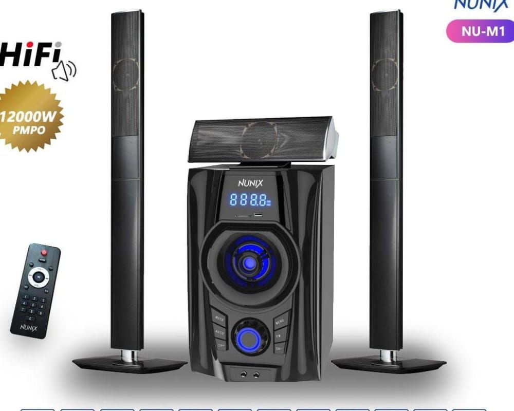 Nunix M1 3.1Ch MINI Home Theater System | M1 WOOFER