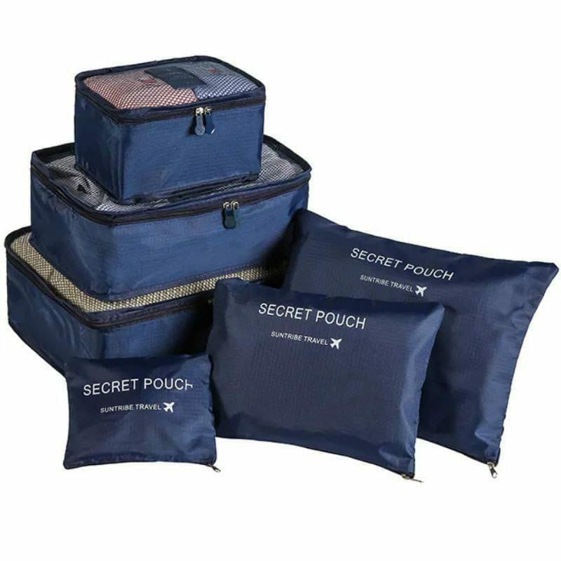 6pcs Luggage Travel Organizers For Suitcase
