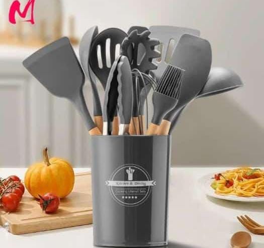 11PC Silicone Spoons