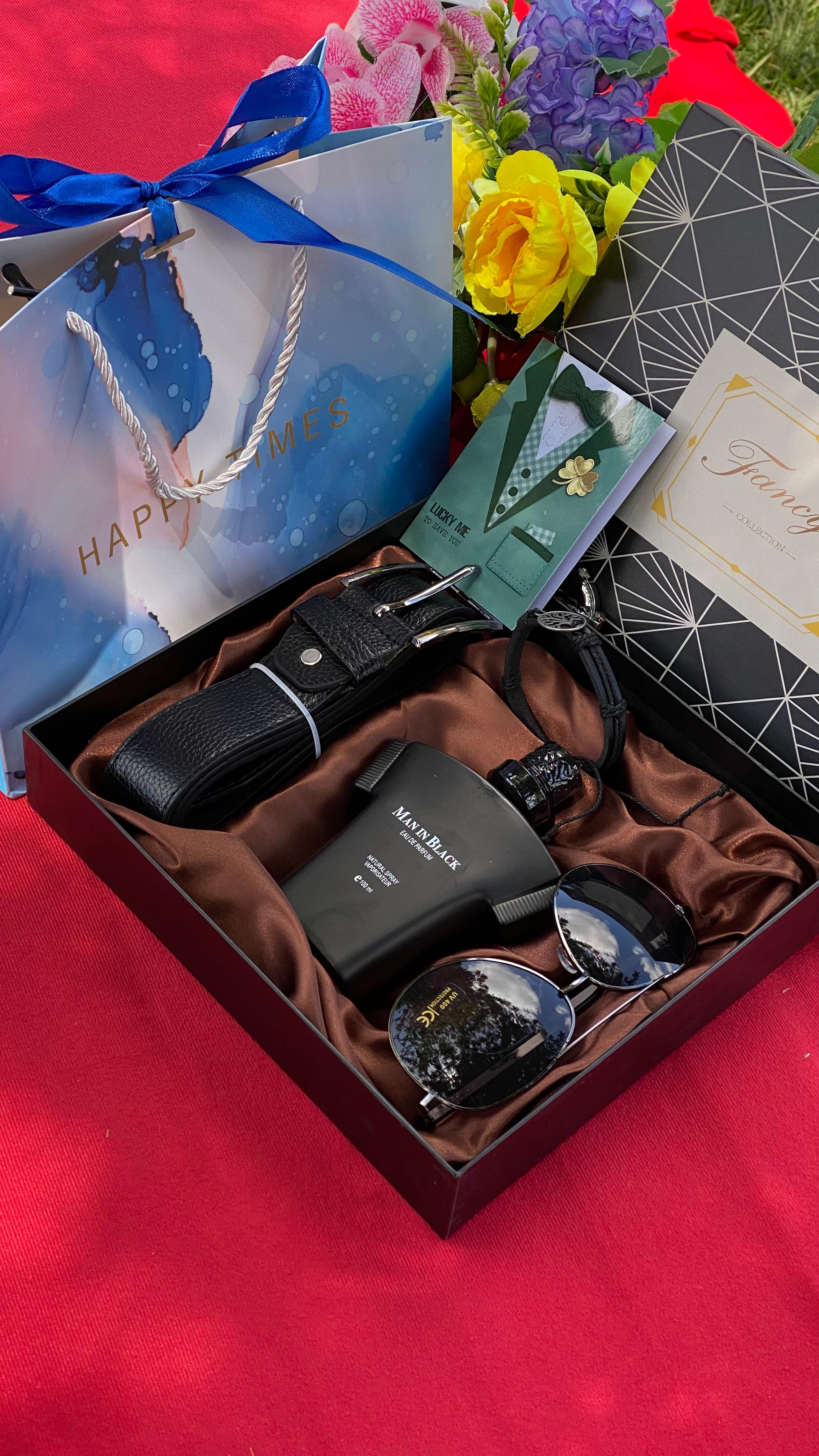 Hot Best-selling luxury Valentine 5-piece men's gift set - Image 4