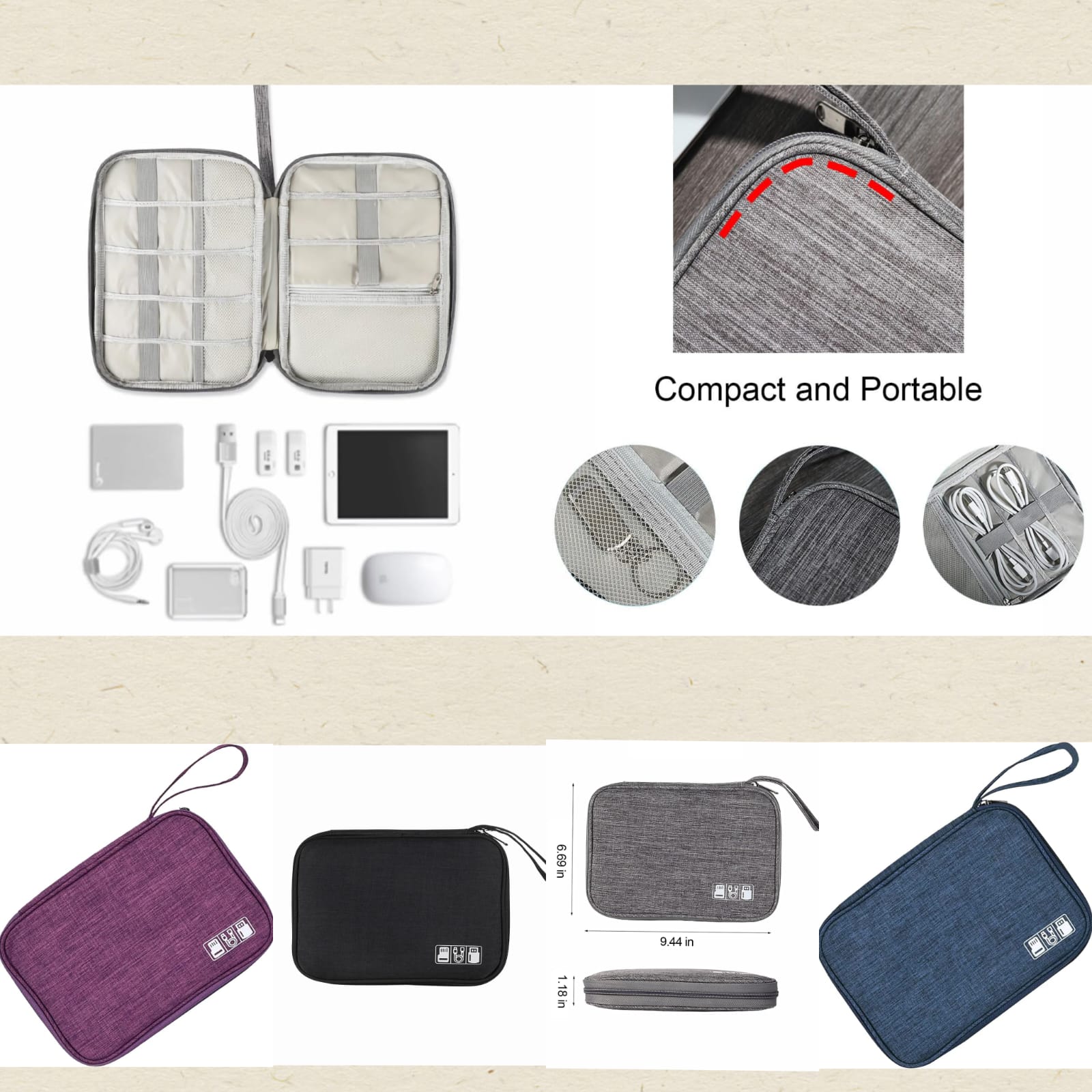 *Travel Electronic Usb Cable
