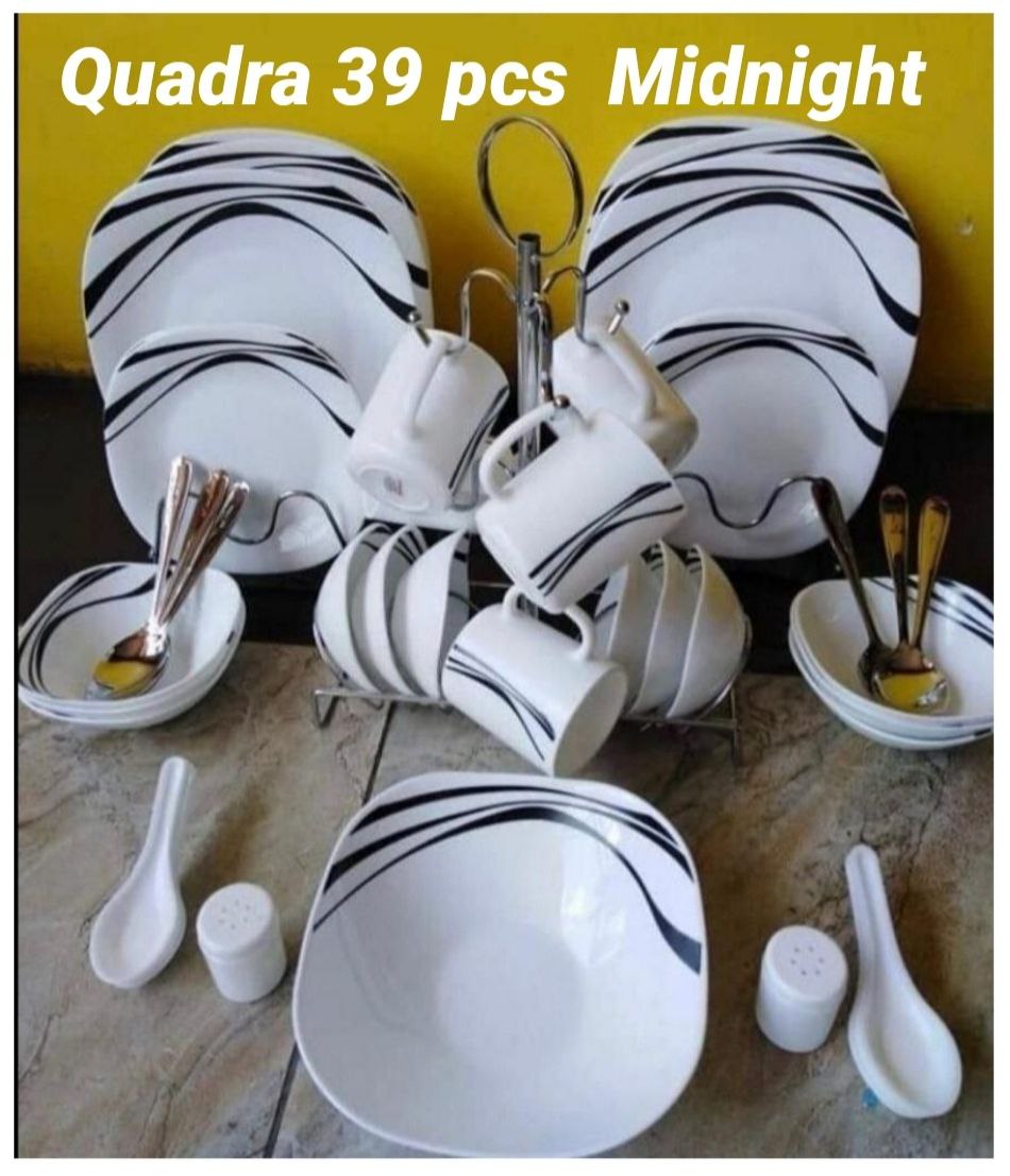 39 pcs Quadra Dinner set midnight