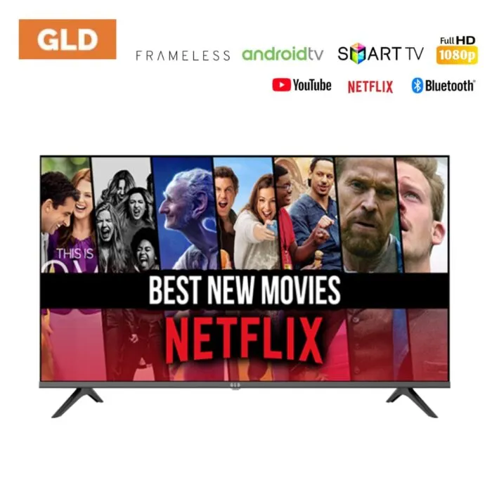 Gld 32 HD Ready Digital Frameless LED Television - Black