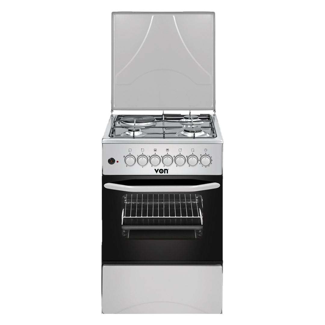 Von VAC6S031UY 3 Gas + 1 Electric Cooker