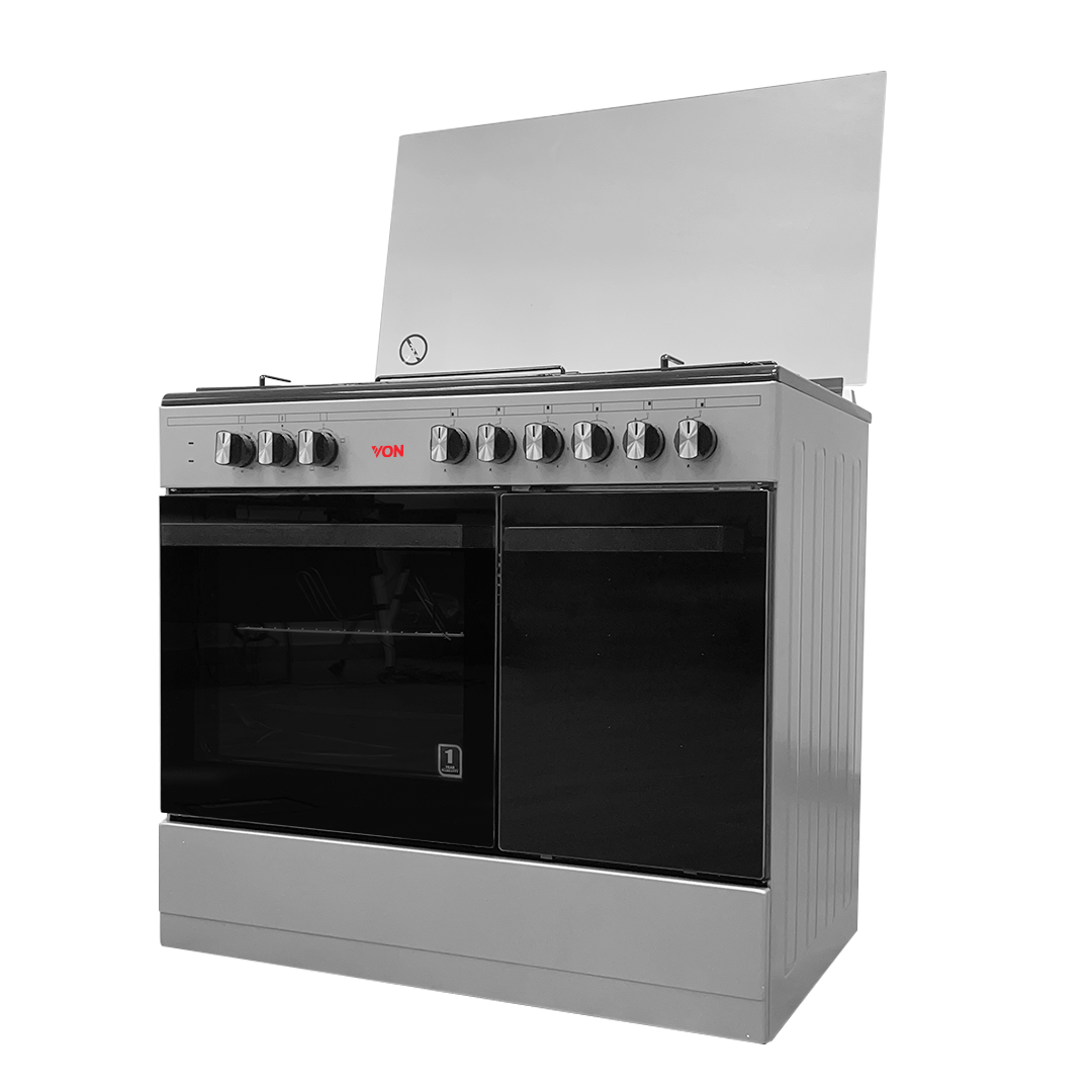 Von VAC9S042CS 4 Gas + 2 Electric Cooker - Image 3