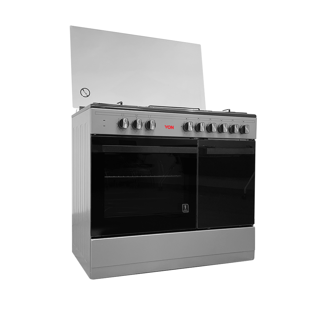 Von VAC9S042CS 4 Gas + 2 Electric Cooker - Image 4