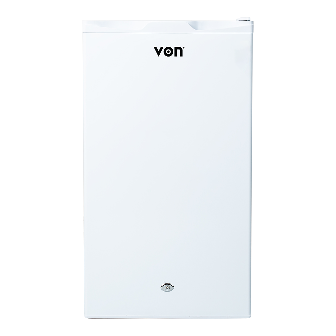 Von VARM-11DHW Mini Fridge 90L - White