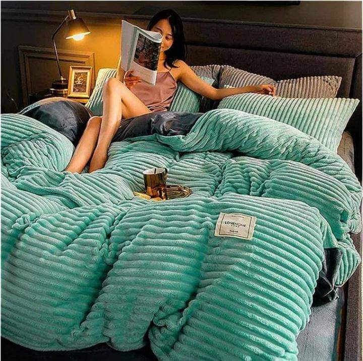 Heavy velvet  fleece blankets
