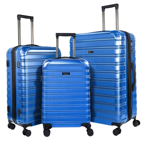 3 Pieces PVC High Quality Travel Suitcase Travel Bag Travel Briefcase With Wheel