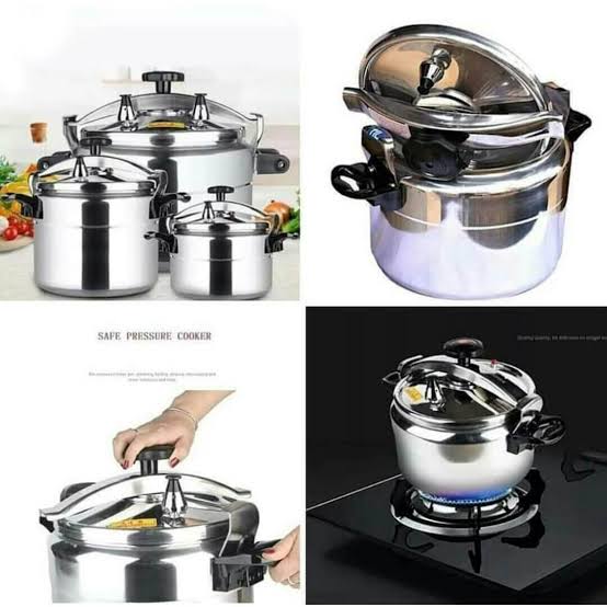 Nunix 9L Pressure Cooker, Blue Carton Heavy Gauge - Image 4
