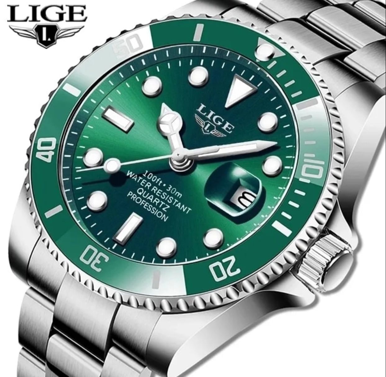 LIGE CHRONOGRAPH GENTS WATCH - Image 2