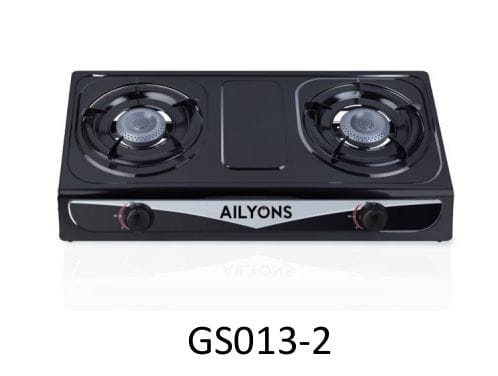 AILYONS 2 Burner Table Top stainless steel gas stove cooker
