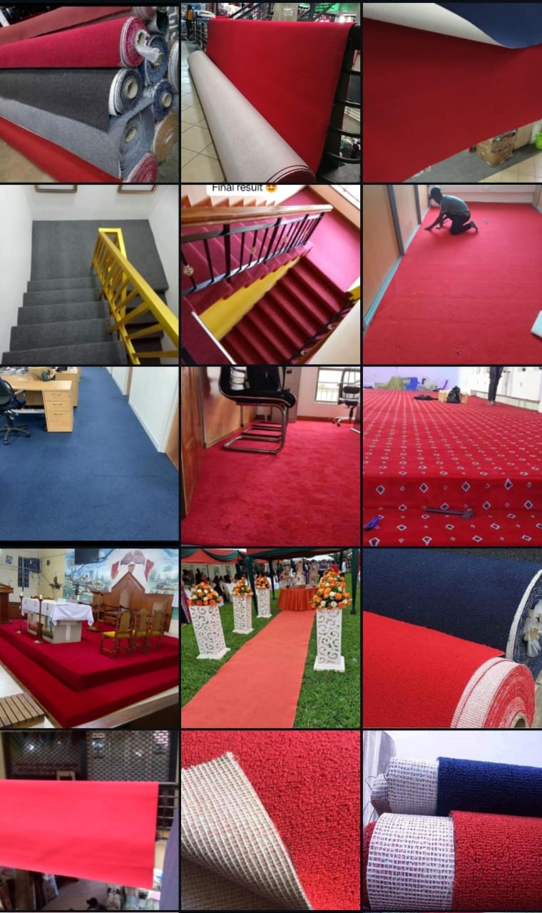 Wall to wall carpet
