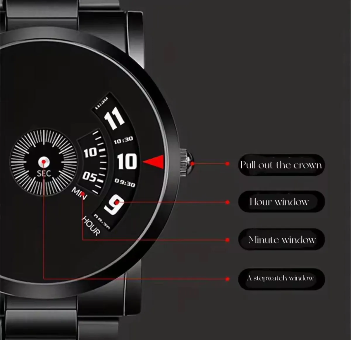 ORUSS LUXERY UNISEX WATCH - Image 2