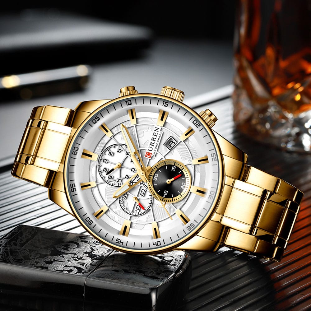 Curren 8363 Watch For Male Men Quartz Man Wristwatch Watches - Image 3