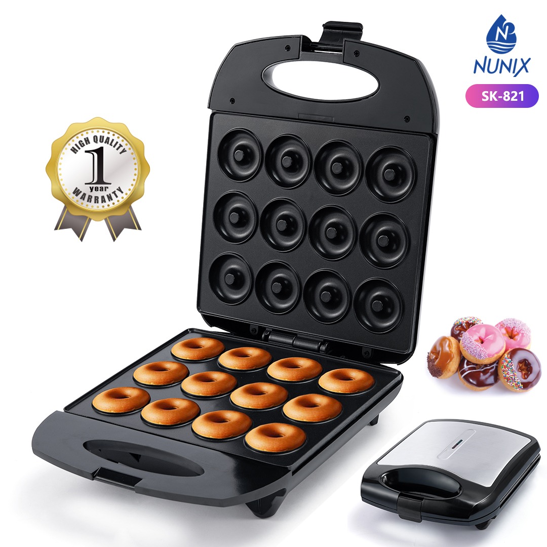 Nunix 12 Pieces Doughnut| Donut Maker