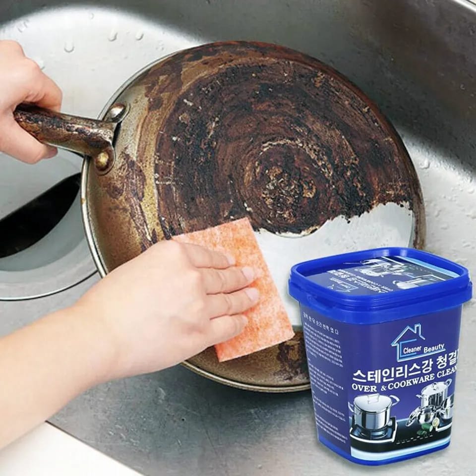 500g Rust Remover Kitchen Stainless Steel Pot Pan