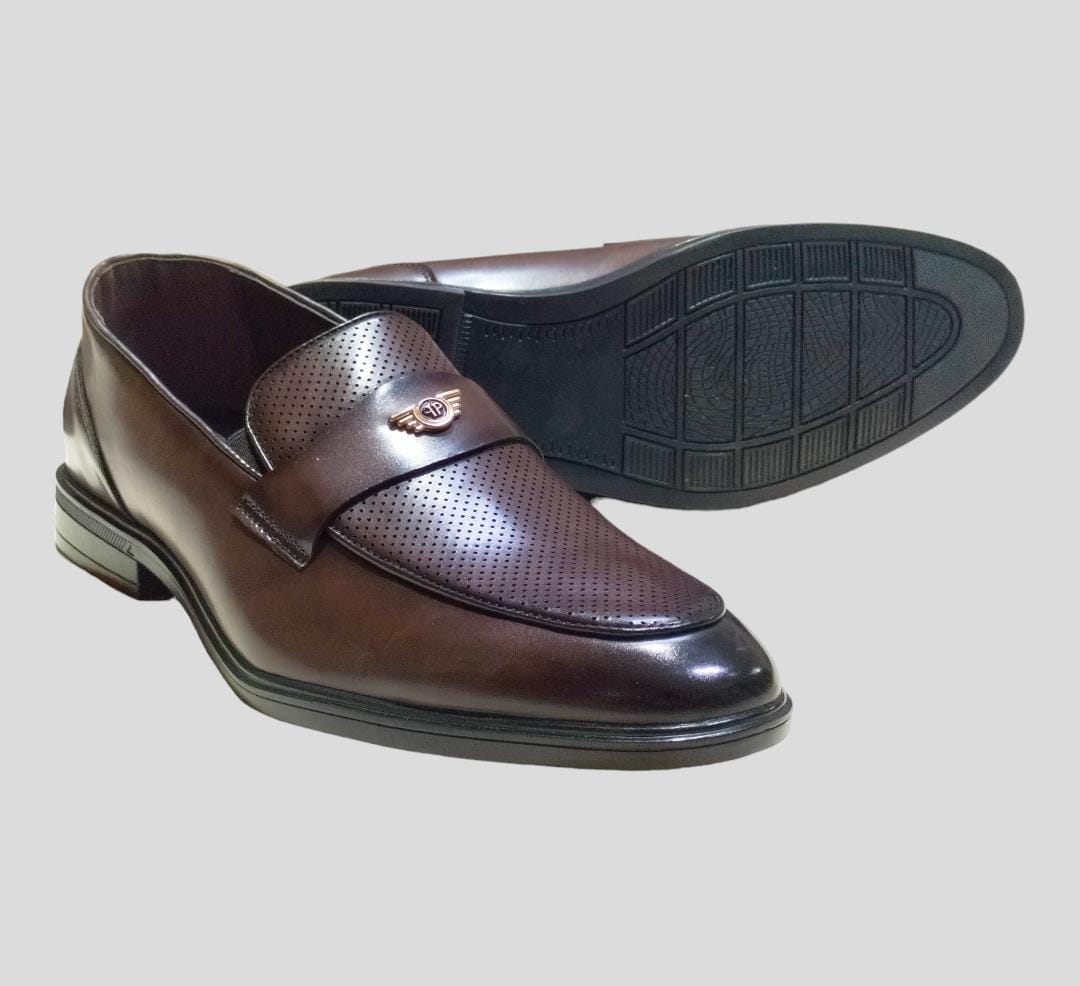 Dark turn Men shoes Official Leather Shoes