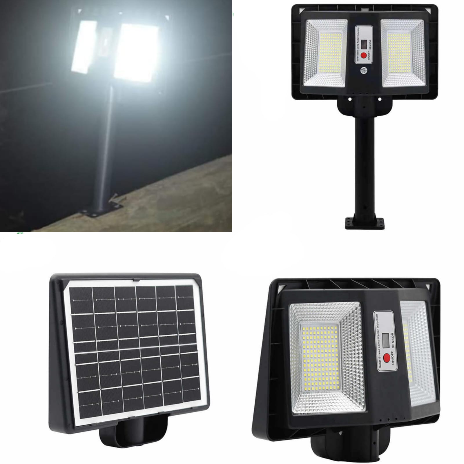 Solar Double Side Street Lamp💡200w