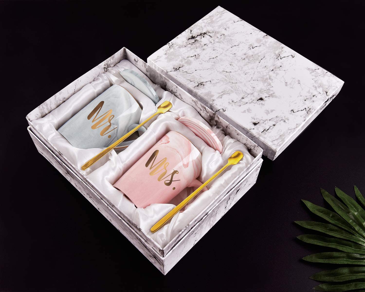 Elegance Couple Mug set +Gift Box