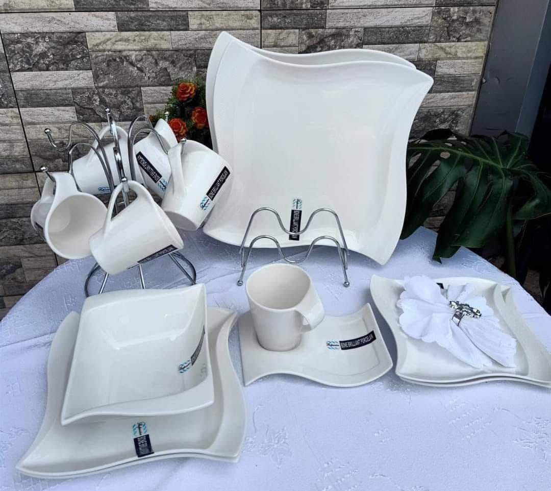 36pcs Shapely Dinner set