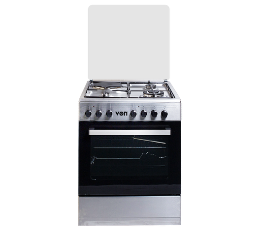 Von VAC6S031UX 3 Gas + 1 Electric Cooker