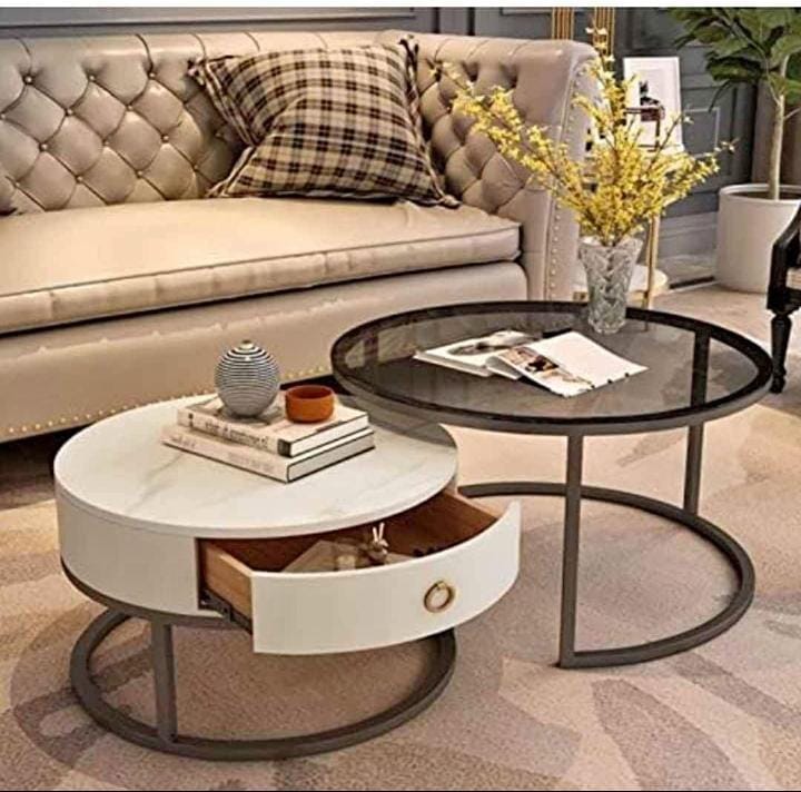Glass Nesting table