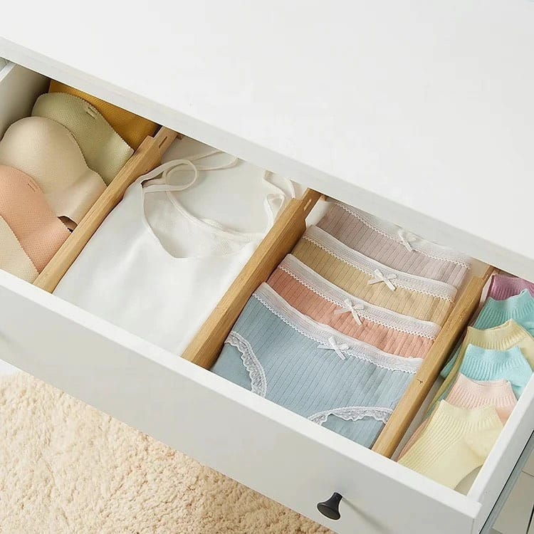 Multifunctional Bamboo drawer Dividers i - Image 4