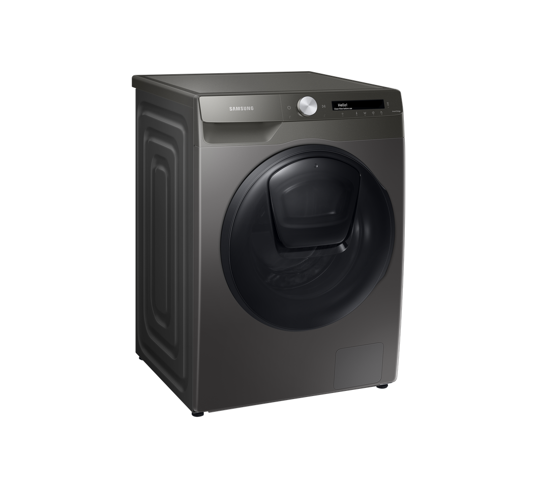 Samsung WD90T554DBN| NQ Front Load Washer Dryer, 9|6 KG - Silver - Image 3