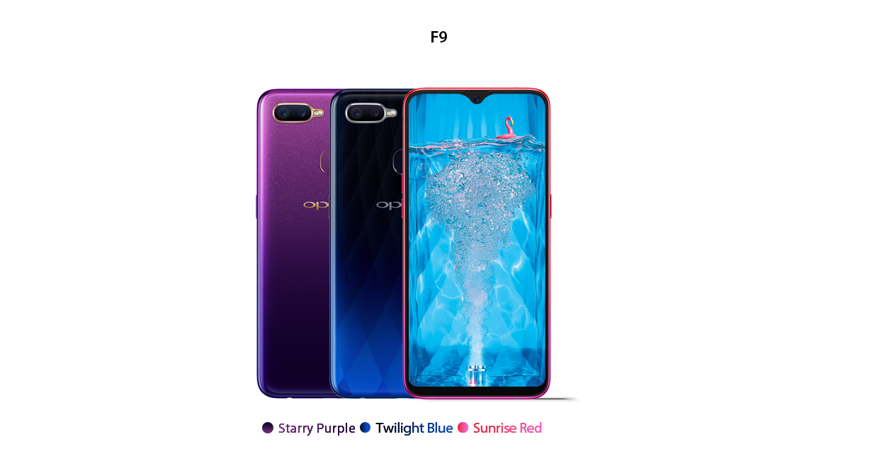 Refurbished Unlocked OPPO F9 OPPO F9 128GB+6GB