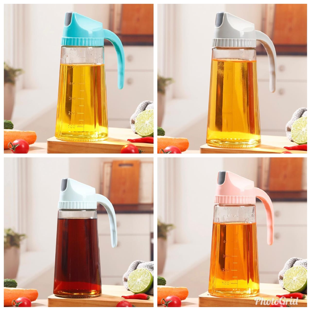 Glass Oil can 630ml - Image 4