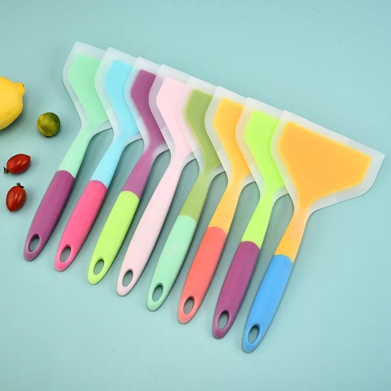 Heat-Resistant Silicone Wide  Spatula Wide