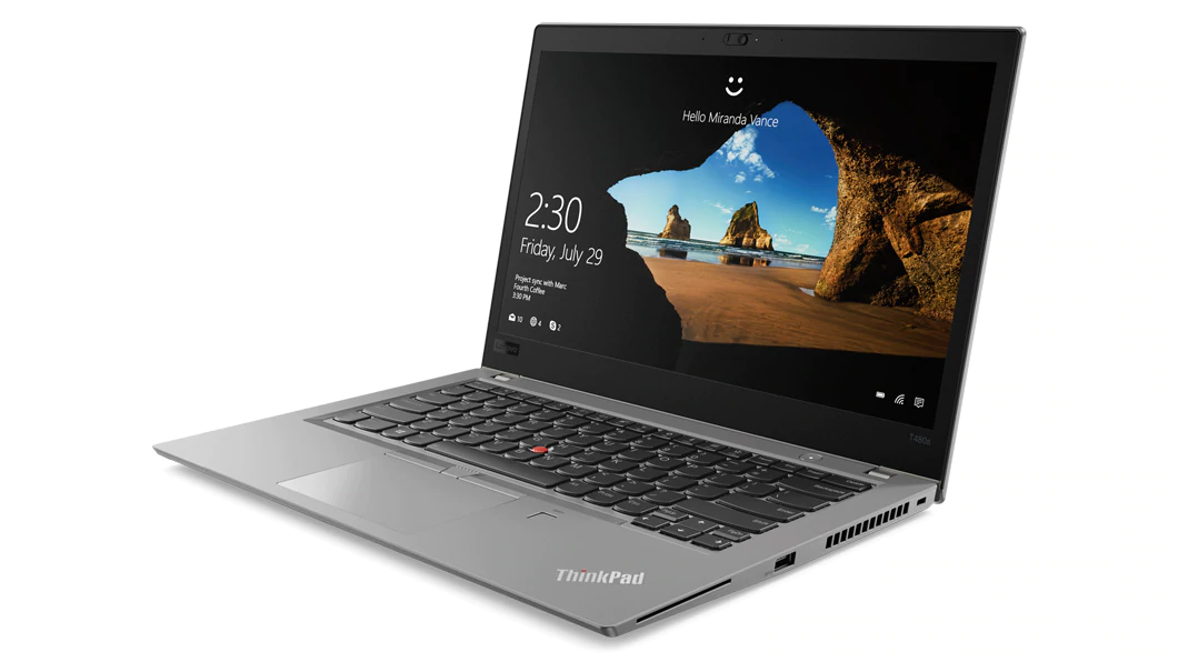 Lenovo T480s 1.9ghz speed coi7 8gb ram 256 ssd 8th generation