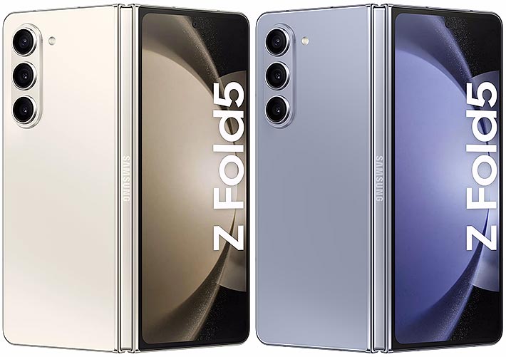 Samsung Galaxy Z Fold 5, 7.6", 512GB + 12GB RAM (Single Sim With E Sim), 4400mAh-BLUE - Image 2