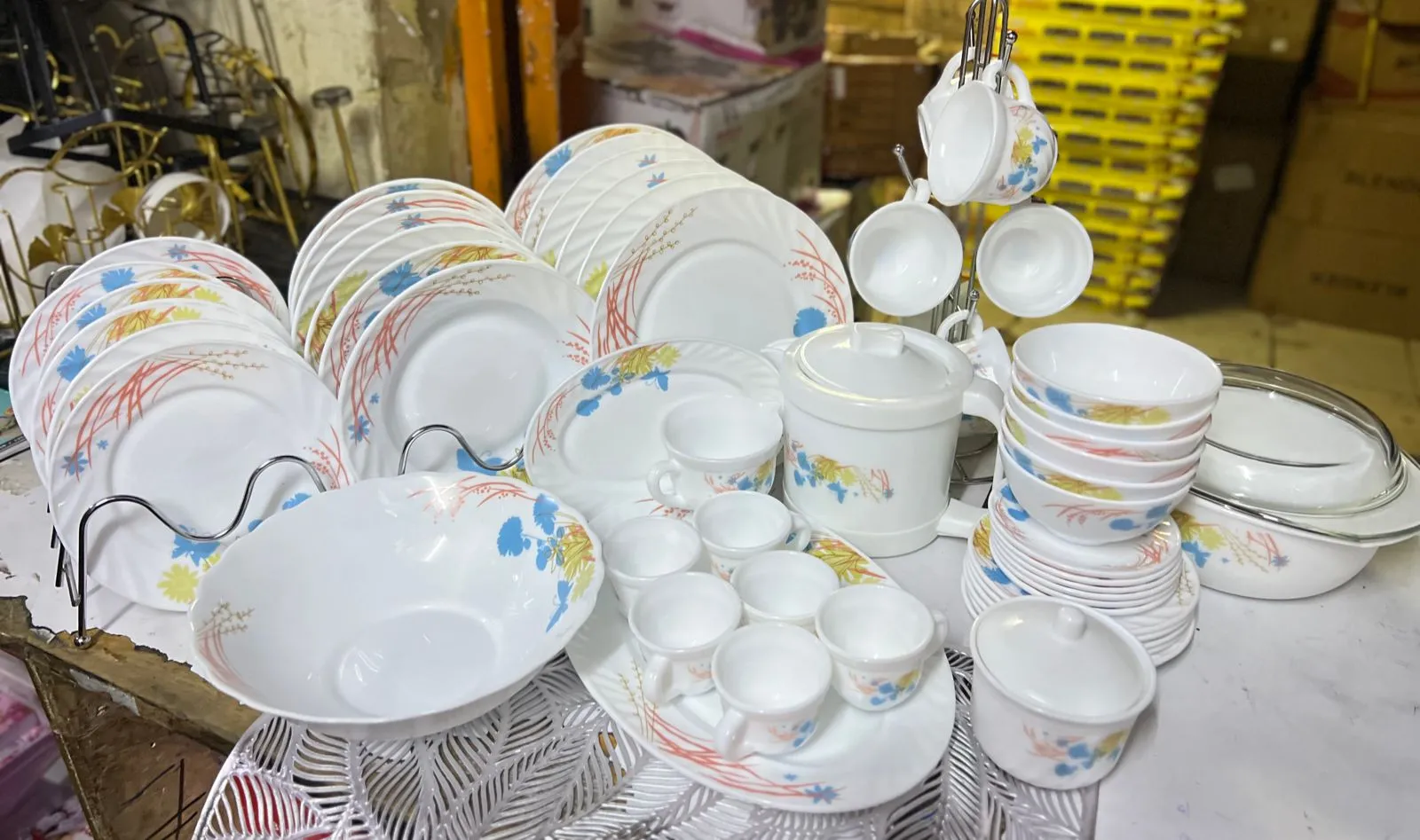 Floral Ceramic Dinner Set