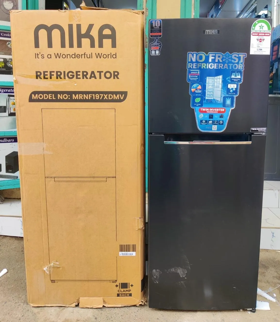 MIKA MRN F197XDMV No Frost Refrigerator