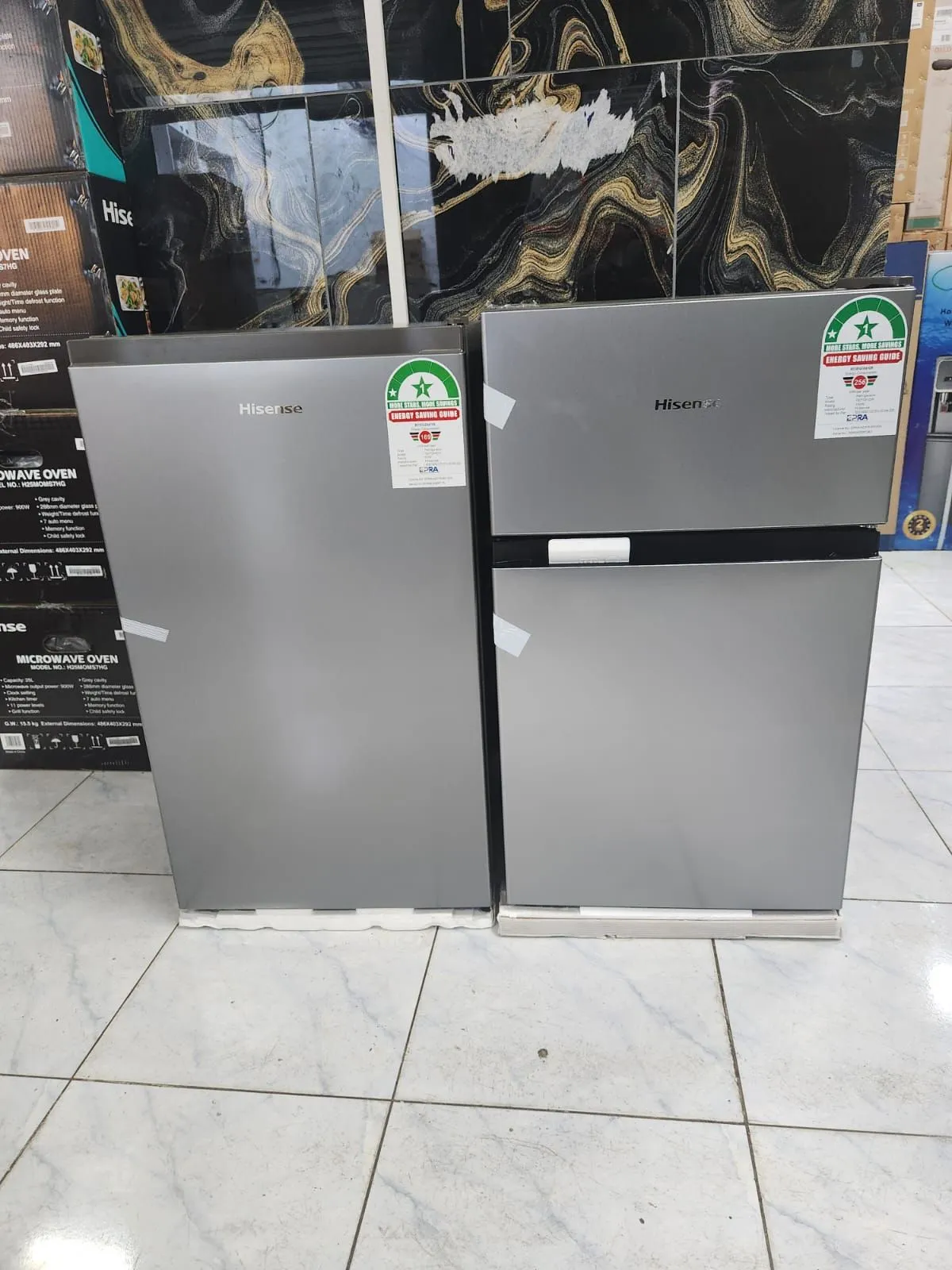 Hisense Silver Refrigerator