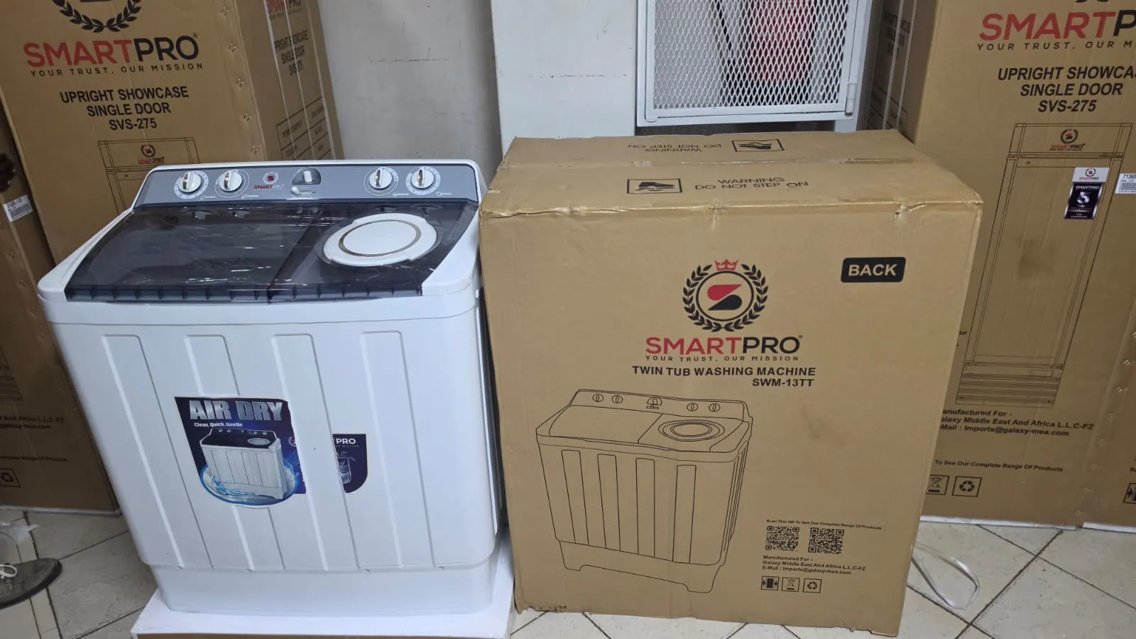 SmartPro SWM-13TT Twin Tub Washing Machine